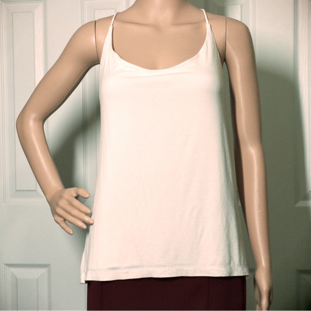 Off White Tank Top H&M